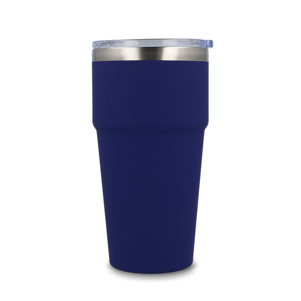 Tazza da auto in ceramica soft touch 500ml - personalizzabile con logo