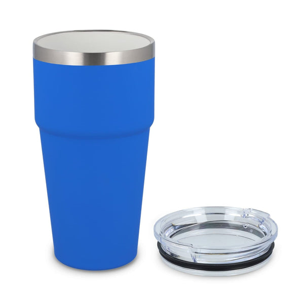 Tazza da auto in ceramica soft touch 500ml - personalizzabile con logo