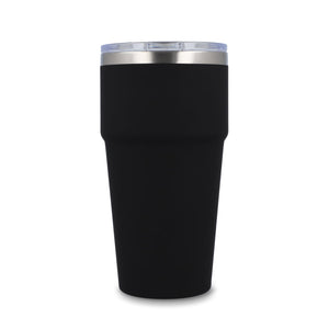Tazza da auto in ceramica soft touch 500ml - personalizzabile con logo
