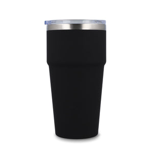 Tazza da auto in ceramica soft touch 500ml - personalizzabile con logo