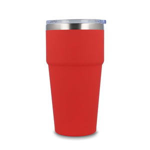 Tazza da auto in ceramica soft touch 500ml - personalizzabile con logo