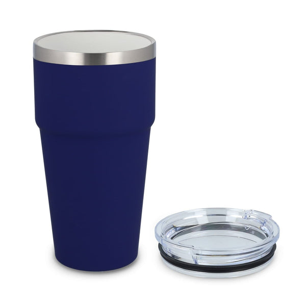Tazza da auto in ceramica soft touch 500ml - personalizzabile con logo