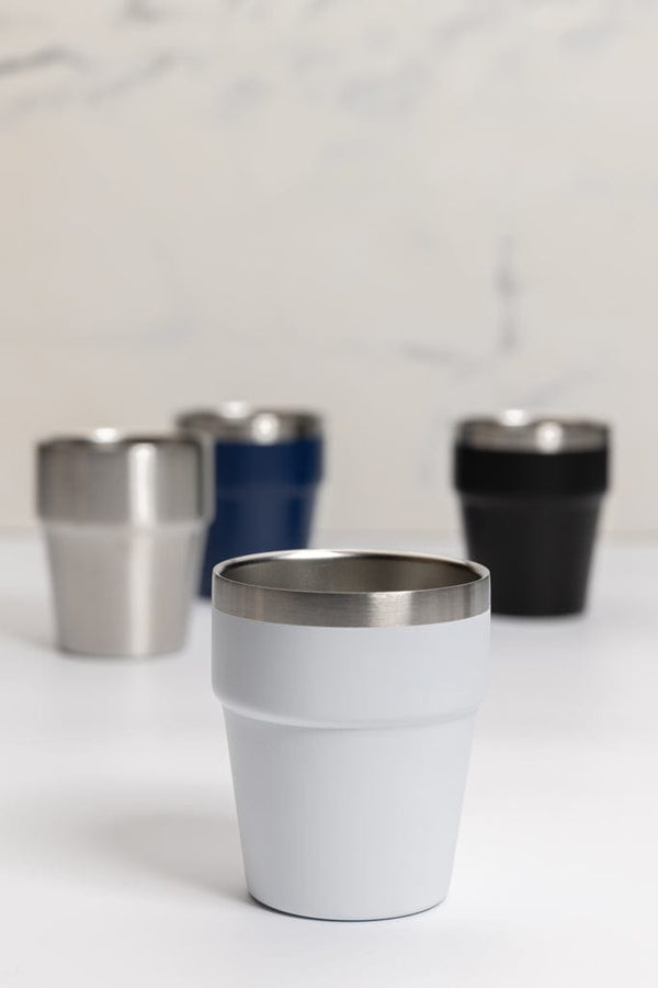 Bicchiere da caffè Clark a doppia parete RCS 300ML - personalizzabile con logo