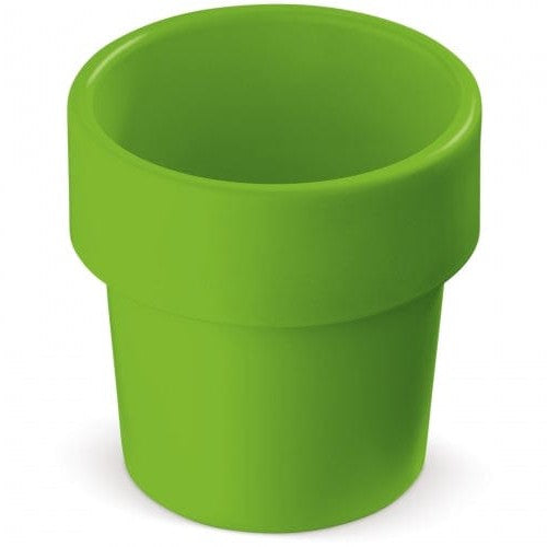 Tazza da caffè Hot-but-cool 240 ml verde - personalizzabile con logo