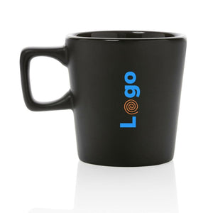 Tazza da caffè in ceramica modern - personalizzabile con logo