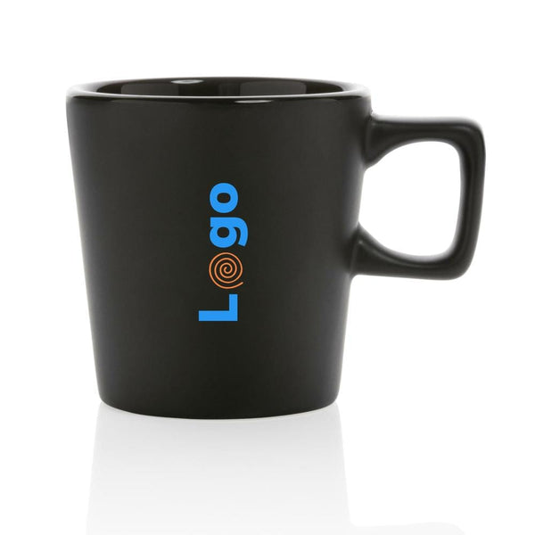 Tazza da caffè in ceramica modern - personalizzabile con logo