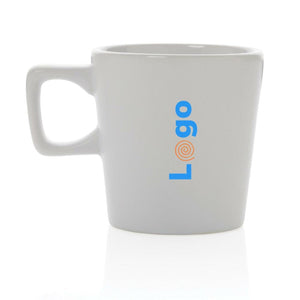 Tazza da caffè in ceramica modern - personalizzabile con logo