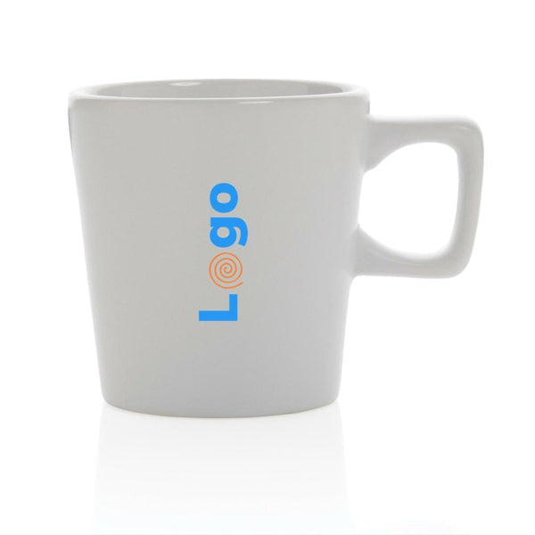 Tazza da caffè in ceramica modern - personalizzabile con logo