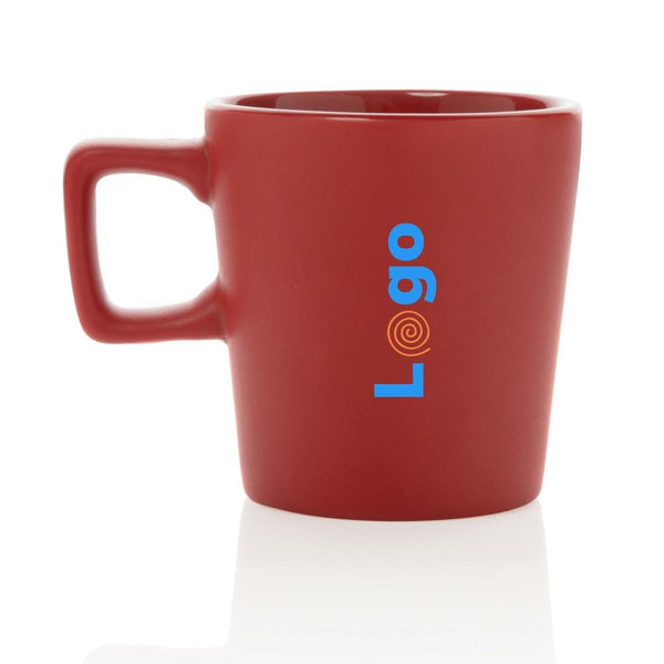 Tazza da caffè in ceramica modern - personalizzabile con logo