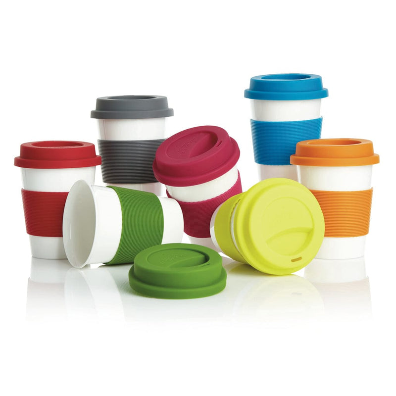 Tazza da caffè in ECO PLA Colore: grigio, rosso, blu, verde calce, verde, arancione, rosa €7.73 - P432.880