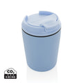 Tazza da caffé Pico Barista RCS in scatola regalo azzurro - personalizzabile con logo