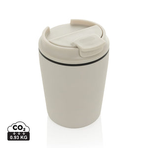 Tazza da caffé Pico Barista RCS in scatola regalo beige - personalizzabile con logo