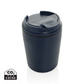 Tazza da caffé Pico Barista RCS in scatola regalo blu navy - personalizzabile con logo