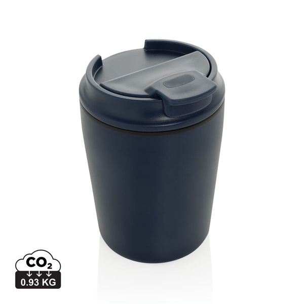 Tazza da caffé Pico Barista RCS in scatola regalo blu navy - personalizzabile con logo