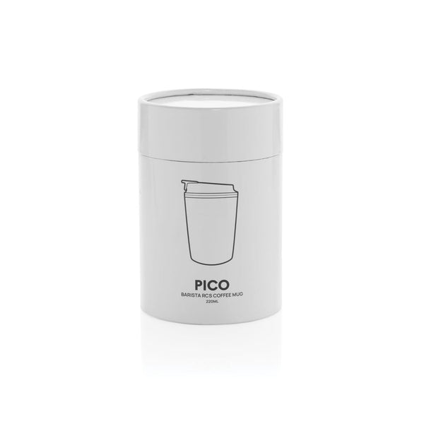 Tazza da caffé Pico Barista RCS in scatola regalo - personalizzabile con logo