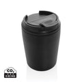 Tazza da caffé Pico Barista RCS in scatola regalo nero - personalizzabile con logo