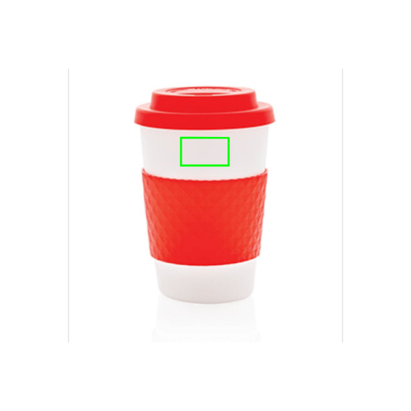 Tazza da caffè riutilizzabile 270ml - personalizzabile con logo