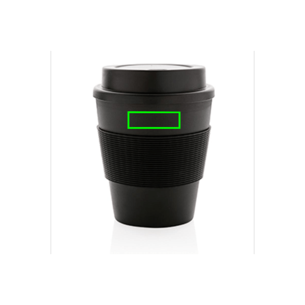 Tazza da caffè riutilizzabile con tappo a vite 350ml Colore: nero, grigio, bianco, blu, verde €3.29 - P432.681
