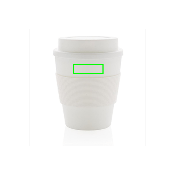 Tazza da caffè riutilizzabile con tappo a vite 350ml Colore: nero, grigio, bianco, blu, verde €3.29 - P432.681