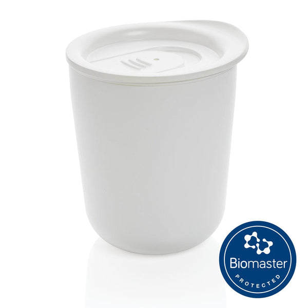 Tazza da caffé simplicistic bianco - personalizzabile con logo