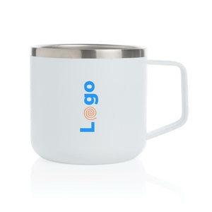 Tazza da campo acciaio inossidabile - personalizzabile con logo
