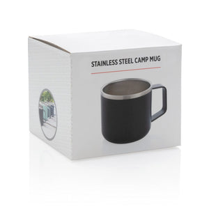 Tazza da campo acciaio inossidabile - personalizzabile con logo