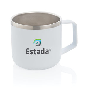 Tazza da campo acciaio inossidabile - personalizzabile con logo