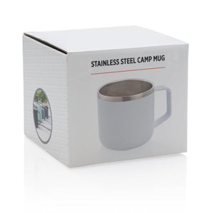 Tazza da campo acciaio inossidabile - personalizzabile con logo