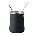 Tazza da tè Yerba mate Nero - personalizzabile con logo