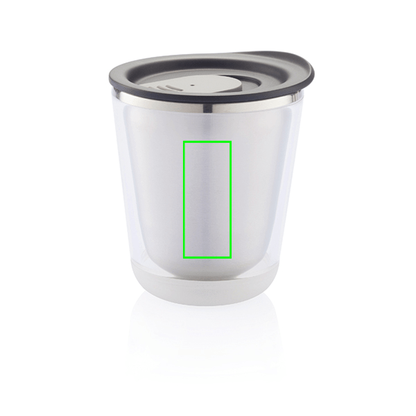 Tazza da viaggio Dia tappo colorato - personalizzabile con logo