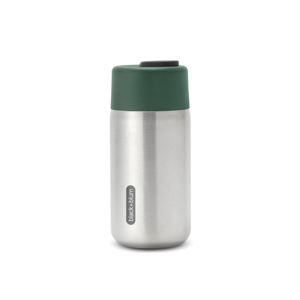 Tazza da viaggio termica Black+Blum in acciaio 340ml - personalizzabile con logo
