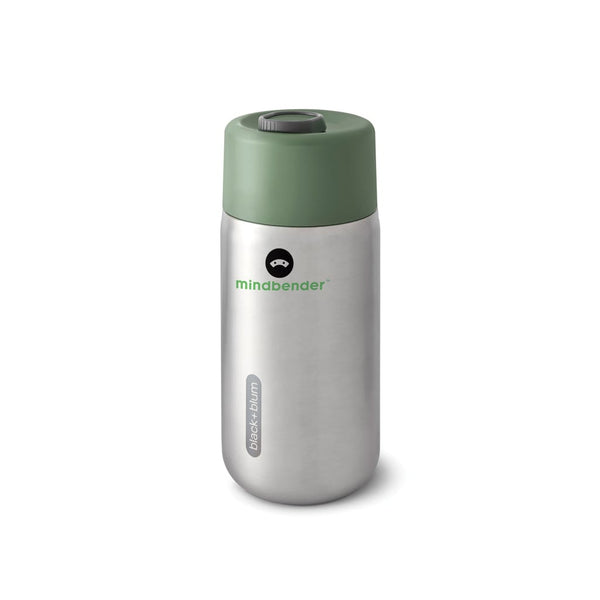 Tazza da viaggio termica Black+Blum in acciaio 340ml - personalizzabile con logo