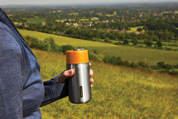 Tazza da viaggio termica Black+Blum in acciaio 340ml - personalizzabile con logo