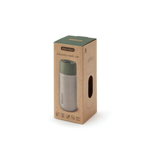 Tazza da viaggio termica Black+Blum in acciaio 340ml - personalizzabile con logo