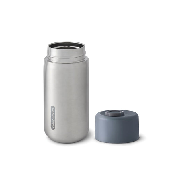 Tazza da viaggio termica Black+Blum in acciaio 340ml - personalizzabile con logo