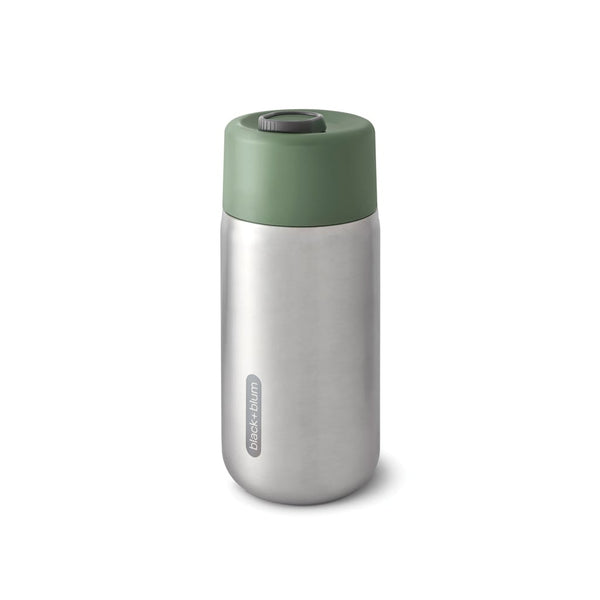 Tazza da viaggio termica Black+Blum in acciaio 340ml - personalizzabile con logo
