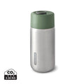 Tazza da viaggio termica Black+Blum in acciaio 340ml verde oliva - personalizzabile con logo