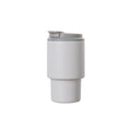 Tazza da viaggio VINGA Nagano RCS 350ML bianco - personalizzabile con logo