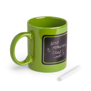 Tazza Dariel verde calce - personalizzabile con logo