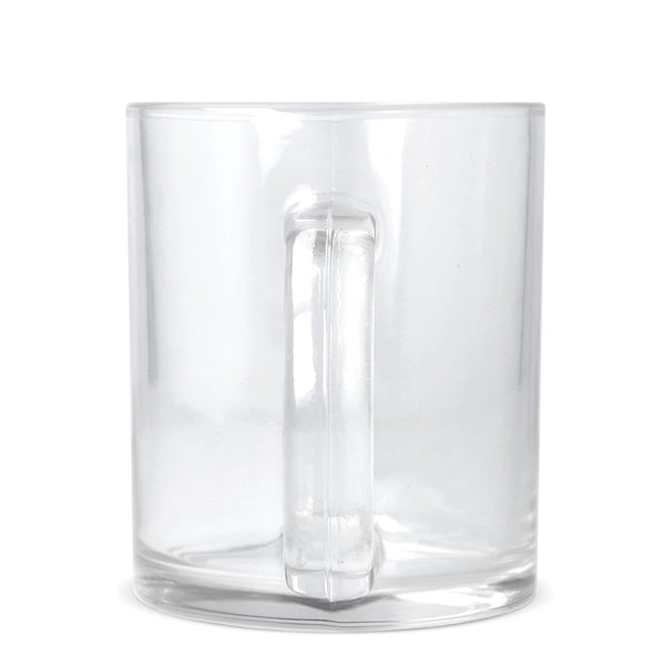 Tazza di vetro subli Mallorca 335ml Trasparente - personalizzabile con logo