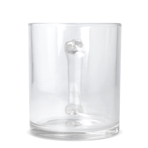Tazza di vetro subli Mallorca 335ml Trasparente - personalizzabile con logo