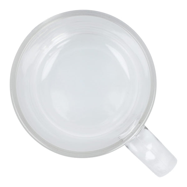 Tazza di vetro subli Mallorca 335ml Trasparente - personalizzabile con logo