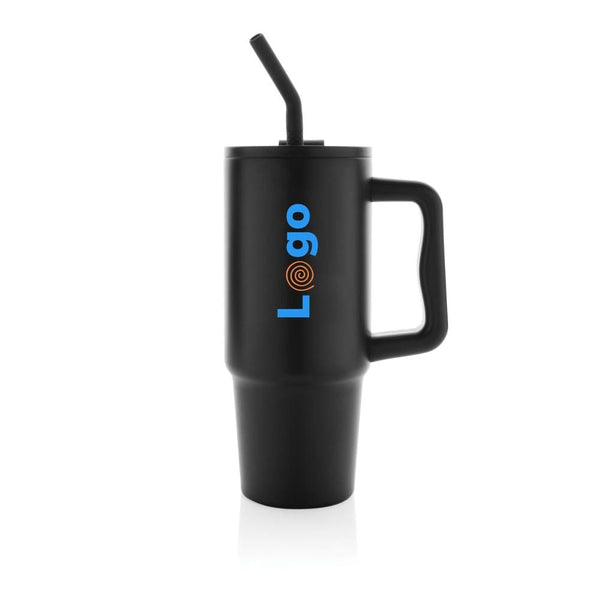 Tazza Embrace deluxe in r-Acciaio RCS 900ml - personalizzabile con logo