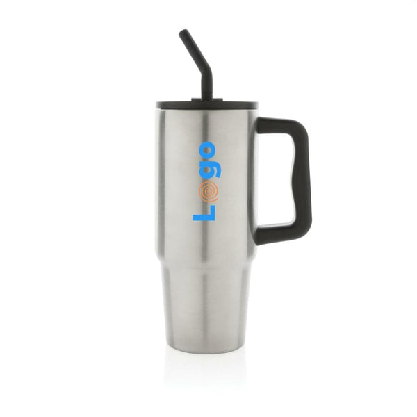 Tazza Embrace deluxe in r-Acciaio RCS 900ml - personalizzabile con logo