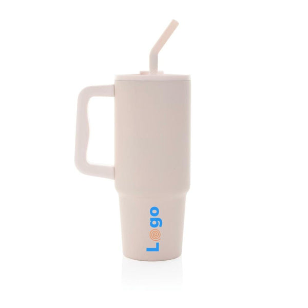 Tazza Embrace deluxe in r-Acciaio RCS 900ml - personalizzabile con logo