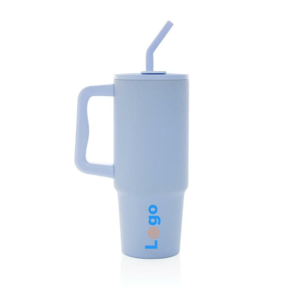 Tazza Embrace deluxe in r-Acciaio RCS 900ml - personalizzabile con logo