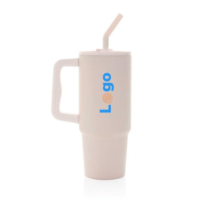 Tazza Embrace deluxe in r-Acciaio RCS 900ml - personalizzabile con logo