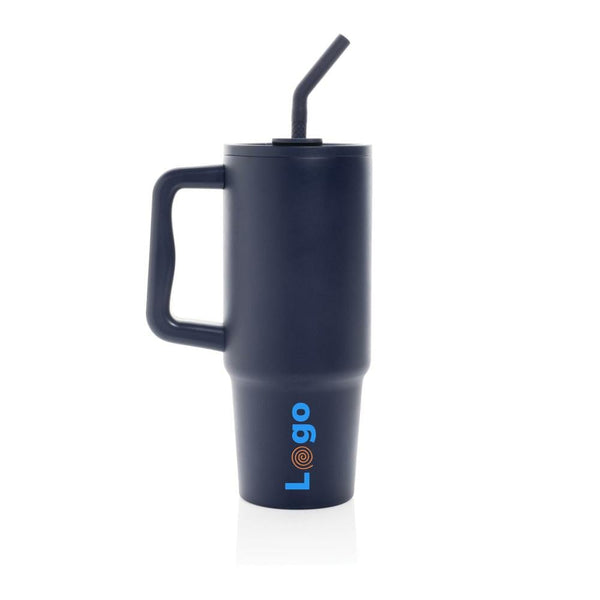 Tazza Embrace deluxe in r-Acciaio RCS 900ml - personalizzabile con logo