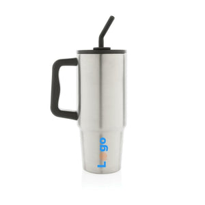 Tazza Embrace deluxe in r-Acciaio RCS 900ml - personalizzabile con logo