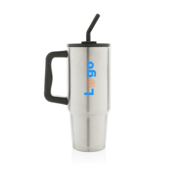 Tazza Embrace deluxe in r-Acciaio RCS 900ml - personalizzabile con logo